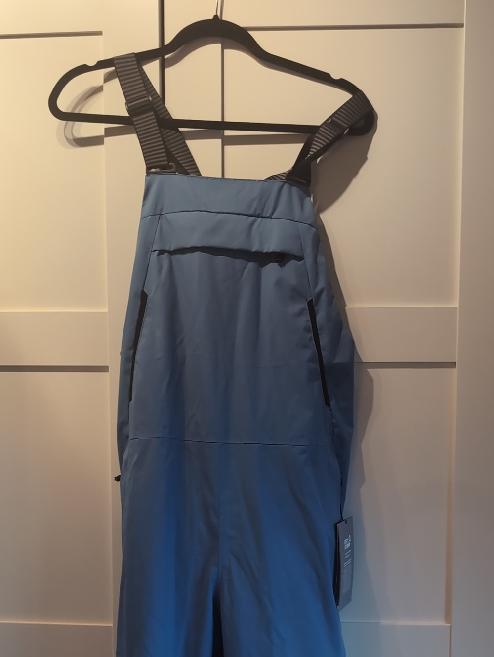 women's Blue Snow Bib Overalls - Unbranded